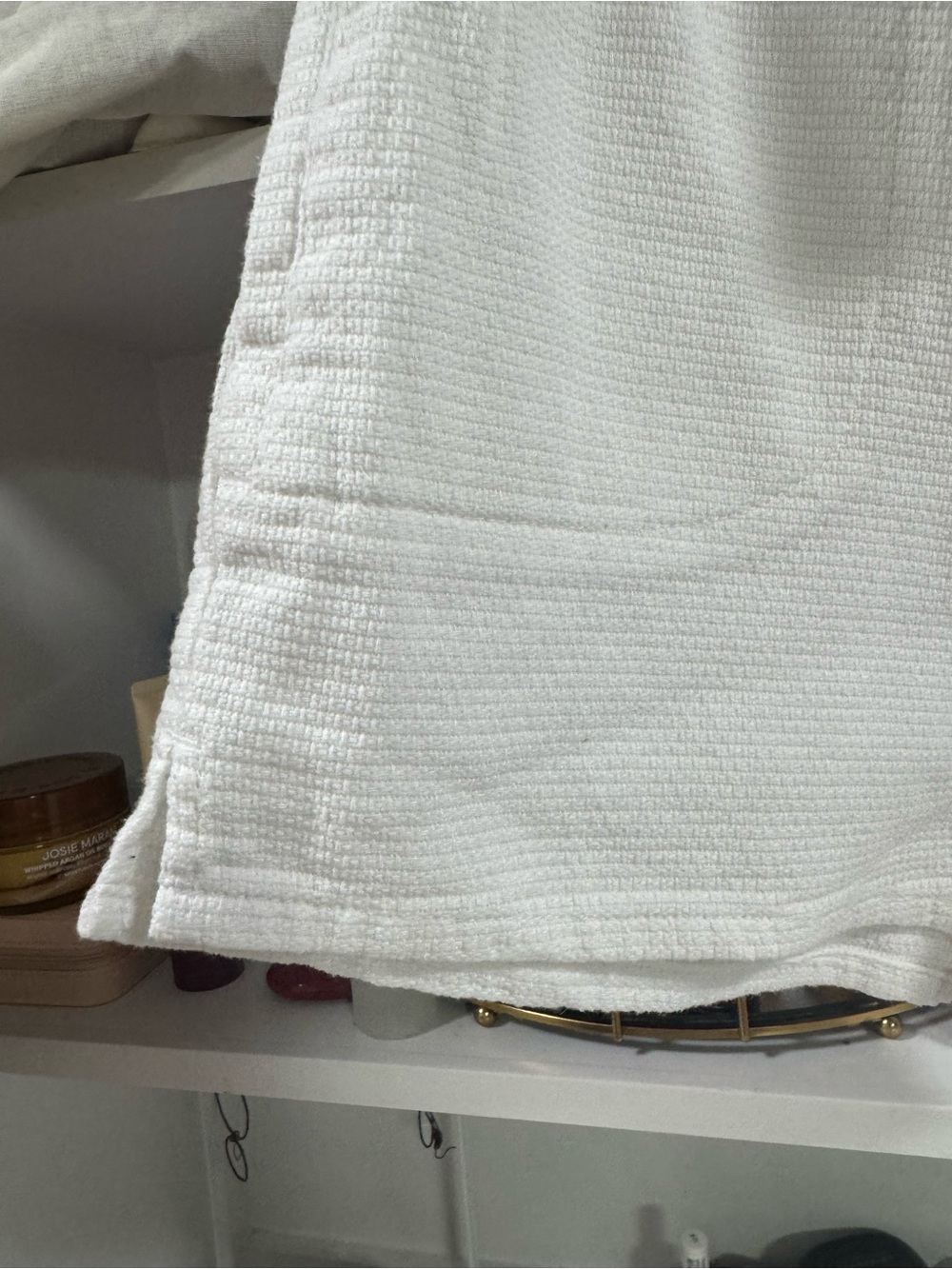 Favorite Daughter White Textured Shorts | Size Medium - Picture 6 of 8